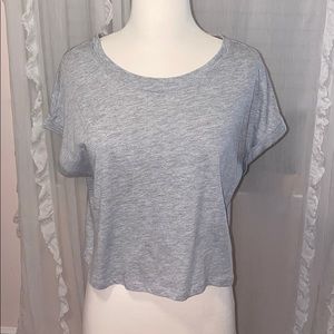 A gray T-shirt